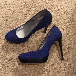 Calvin Klein cobalt pumps